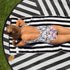 Bigender Pride Aloha One-Piece Swimsuit